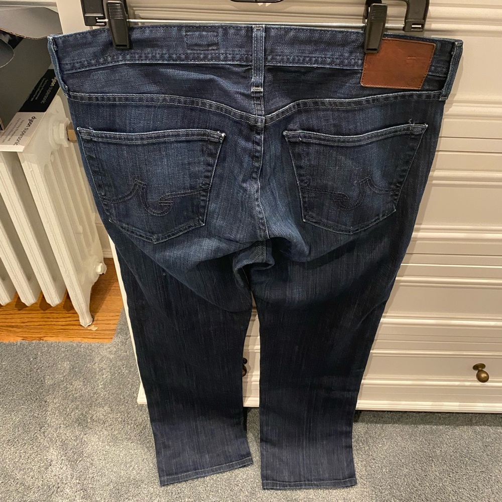 Ag The Matchbox Slim Straight Jeans Size 34 View 2
